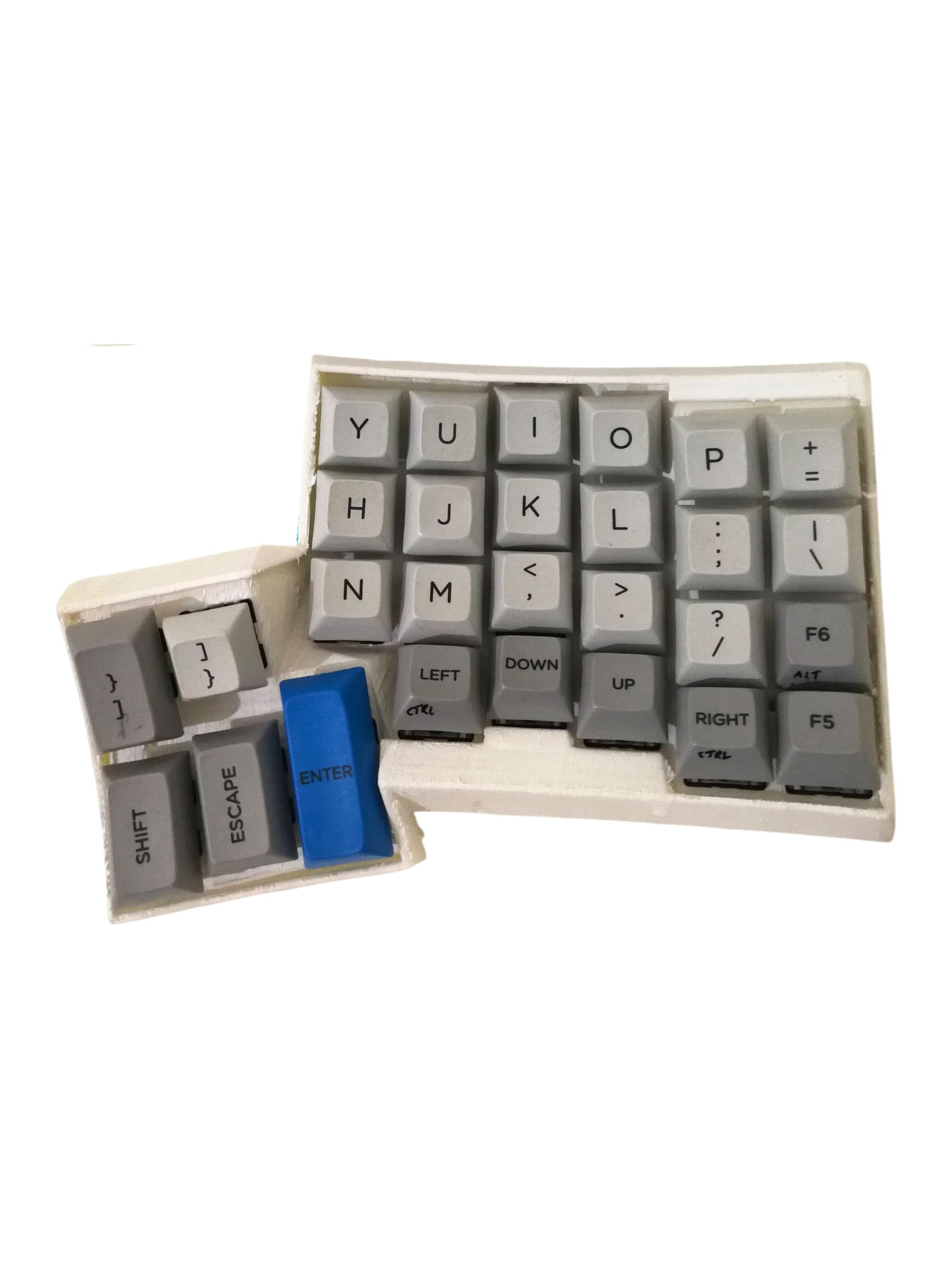 Custom ergonomic keyboard build